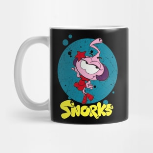 Snorks tastic Adventures Dive into the Colorful Underwater World and Meet the Playful Characters on a Tee Mug